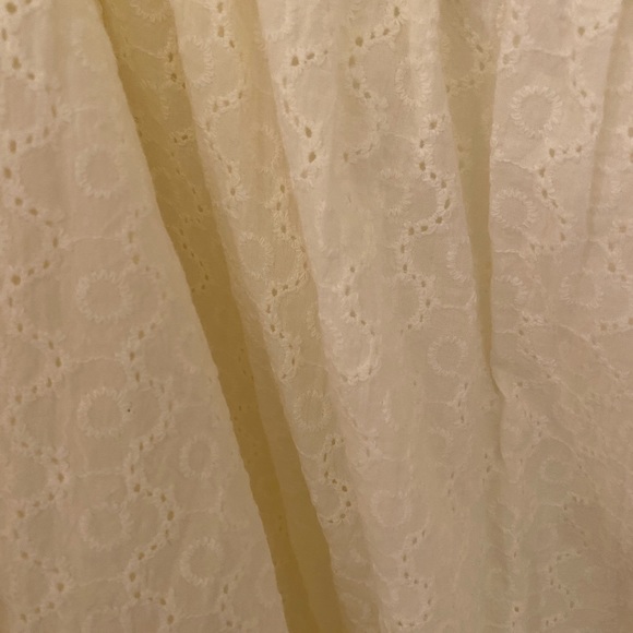 ModCloth cream colored A-line midi skirt - Picture 4 of 4